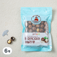 곰곰 통 마카다미아 바닐라향, 200g, 6개