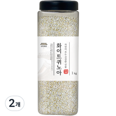 건강곡간 페루산 화이트퀴노아 통, 1kg, 2개