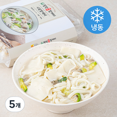바른식 팔당원조칼제비 시원칼제비 밀키트 (냉동), 485g, 5개