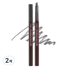 에뛰드 드로잉 아이 브라우 오토펜슬 0.25g, 4호다크그레이, 2개
