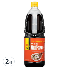 몽고식품 고깃집 양파절임 소스, 2.1kg, 2개