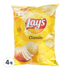 레이즈 클래식 감자칩, 425.2g, 4개