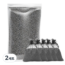 석코리아 뉴스톤파워 플러스 습기제거제 1kg + 블랙망 5p, 2세트