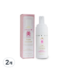 크리노미 폼클렌저 프리바이오틱스 약산성 여성청결제, 60ml, 2개