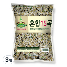 [정남농협] 잡곡 혼합15곡 1kg, 3개