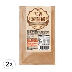 佳美 台灣經典 五香蒟蒻條 40g，Q彈有嚼勁，獨立包裝，方便攜帶，素食可用, 2入