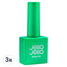 Jello Jello 美甲修護凝膠 10毫升, 10ml, 3瓶