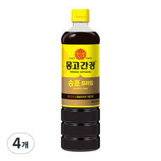 몽고간장 송표 프라임, 900ml, 4개