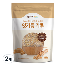 곰곰 엿기름가루, 500g, 2개 500g, 2개
