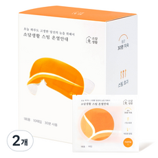 소담생활 스팀 온열안대 캐모마일향, 2개, 10개입