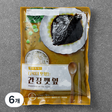 더욱더 맛있는 간장 깻잎, 1kg, 6...