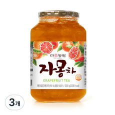 다농원 자몽차, 1kg, 3개