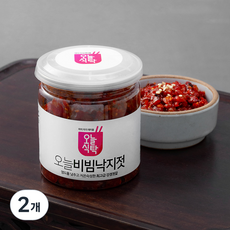 오늘식탁 강경 비빔낙지젓, 250g, 2개