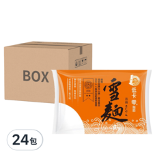 名廚美饌 蒟蒻雪麵 12入, 低卡零脂肪, 清爽Q彈, 開封即食, 310g, 24包