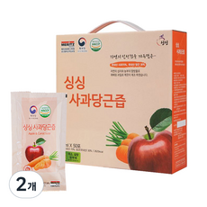 싱싱 사과당근즙 50p, 2개, 5L