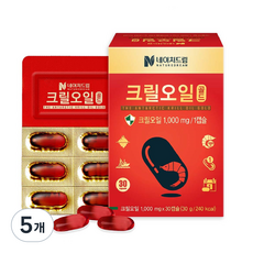 네이처드림 크릴오일 골드 1000mg 30정 5개