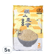 關山農會 胚芽米, 台東關山產 2公斤, 2kg, 5包
