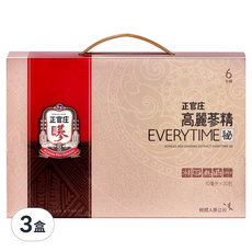 正官庄 EVERYTIME秘 20包, 200ml, 3盒
