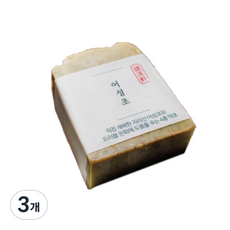 두류헌 어성초 클렌징비누, 80g, 3개