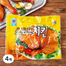 대림선 스모크치킨, 180g, 4개