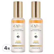 달바 비타 토닝 안티에이징 스프레이 세럼 8퍼센트, 70ml, 4개