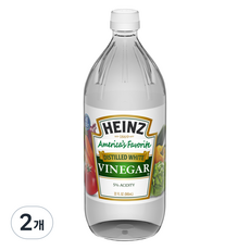 하인즈 디스틸드 화이트 식초, 946ml, 2개