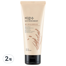 더페이스샵 미감수 브라이트 쌀겨 페이셜 클렌징 폼, 2개, 150ml