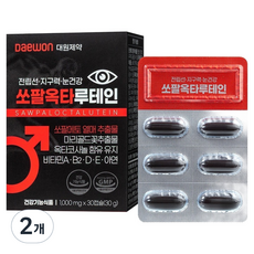 Daewon 前列腺地球力眼睛保健SOPAL OCTA葉黃素 30g, 30片, 2個