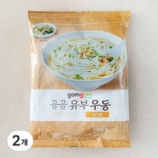 곰곰 유부우동 2인분, 450g, 2개