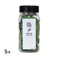딜리셔스마켓 월계수잎 향신료, 25g, 5개