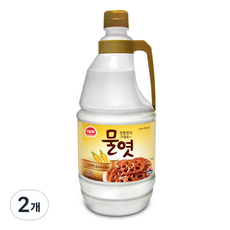 해표물엿 해표 물엿 2.4kg 2개