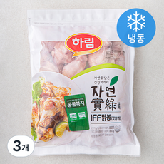 하림 동물복지 인증 자연실록 IFF 닭봉 (냉동) 800g × 3개, 800g × 3개 섬네일