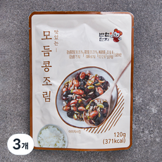 반찬단지 모듬콩조림, 120g, 3개