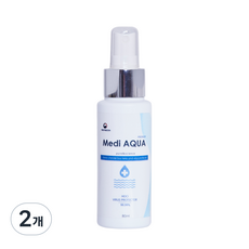 메디아쿠아 살균 소독제, 80ml, 2개