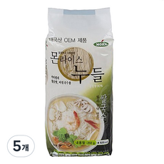 몬 라이스누들 비빔국수용, 250g, 5개