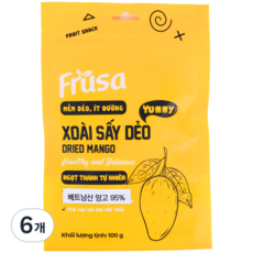 Frusa 푸루사 건망고, 100g, 6개