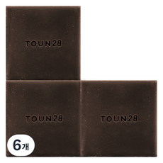 톤28 샴푸바 S18 다시마, 110g, 6개