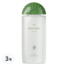 에바스 로즈마인 클레어 샤워코롱 듀이 로즈향, 3개, 185ml