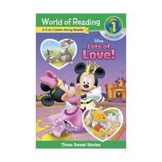 World of Reading Level 1 : 3-in-1 Listen-Along Reader : Disney's Lots of Love Collection, Disney Press