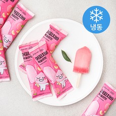 빙그레 카카오 어피치바 복숭아맛 아이스크림 (냉동), 70ml, 8개