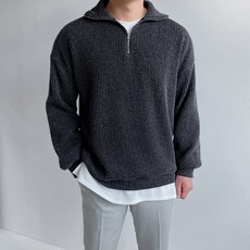 MEOSIDDA Normcore 半拉鍊針織運動衫
