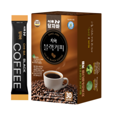 식후엔 당자바 치바 블랙커피, 10.5g, 1개, 30개입