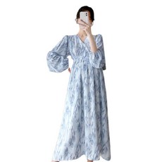 민성컴퍼니 플라워 임산부 원피스