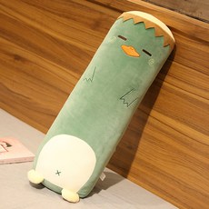 순잠 벨라 시리즈 동물 롱베개, 그린카파