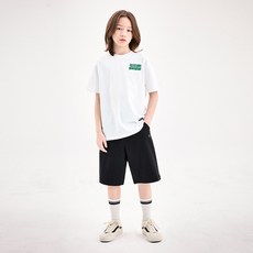 젤리스튜디오 아동용 캐주얼발포타이포 루즈핏 티셔츠