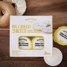 조이풀메이드 허니 코티지 크림치즈 4개입, 160g, 1개