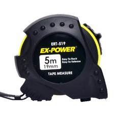 이엑스파워 고무줄자 5m x 19mm ERT-519, 1개