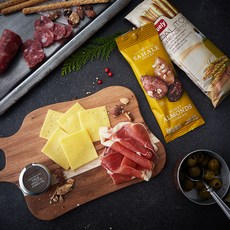 더샤퀴테리아 하몽 & 까챠토레 플래터 세트 374.5g, 1세트