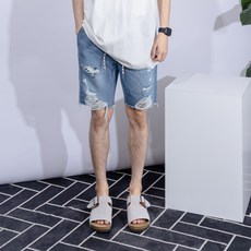 빅사이즈청반바지