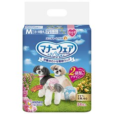女用寵物尿布, 1袋, 34片, M